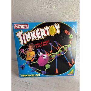 Playskool Tinkertoy Tinkerbugs 77 Parts W Extras 1997 Hasbro Vintage Very Rare